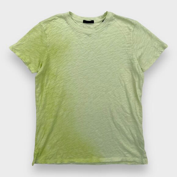 ATM Anthony Thomas Melillo T Shirt Womens Small Ombre Fade Slub Green - Picture 2 of 12